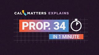 California Prop 34 Explained l 2024 Election [upl. by Comptom]