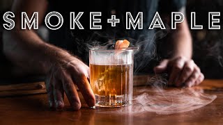 The Smoked Maple Old Fashioned Cocktail [upl. by Nolrac413]