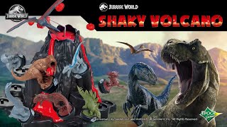 Epoch Games  Jurassic World Shaky Volcano [upl. by Nowell]