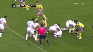 The Anatomy of a Try  Lamerat Castres vs Clermont May 2014 [upl. by Nadoj]