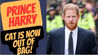 HARRY  CAT IS NOW OUT OF THE BAG WITH THIS NEWS royal meghanmarkle princeharry [upl. by Refotsirc]