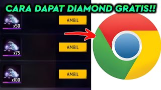 DIAMOND GRATIS FF TANPA APLIKASI‼️ cara mendapatkan diamond free fire gratis [upl. by Nagard527]