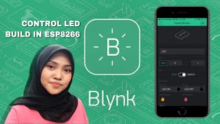 CONTROL LED BUILD IN ESP8266 WITH BLYNK APP IPHONE [upl. by Zsa Zsa]