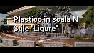 Il mio nuovo plastico in scala N in stile Ligure Gr897 Fleischmann [upl. by Enirehtahc187]