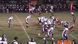 Derrick Joseph 2008 Football Highlights for McDonough High School RB  CB  KR Class of 2010 [upl. by Alyakcim]