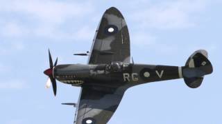 Grey Nurse Supermarine Spitfire Mk VIII  Temora Aviation Museum [upl. by Blackwell]