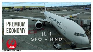 Japan Airlines San Francisco to Tokyo Haneda Boeing 7879 789 Take Off SFO [upl. by Brader902]