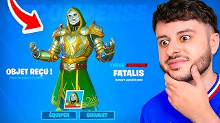 Je débloque le quotDOCTEUR DOOMquot sur Fortnite  🤩 [upl. by Rambert462]