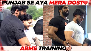 Intense Arms Workout with Sehaj Zaildar Bhai💪 Nitin Chandila [upl. by Haase]