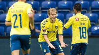 Brøndby IF vs Sønderjyske 40 Højdepunkter 14082016 [upl. by Fletch]