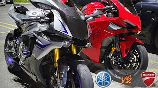 Bmw S1000RR Vs Yamaha R1 Drag Race  Full Throttle [upl. by Arik691]