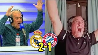 DRAMÁTICA REMONTADA REAL MADRID A LA FINAL GANÓ 21 BAYERN DOBLETE DE JOSELU  CHAMPIONS LEAGUE [upl. by Airdnalahs803]