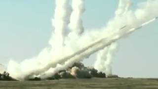 Iskander and SMERCH  Mobile Ballistic Missile Launch [upl. by Ueik]