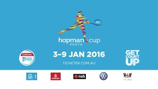 Hopman Cup 2016 Is Coming [upl. by Valida733]