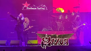 SAXON quotDenim And Leatherquot live  Rockwave fest 2023  Greece [upl. by Trinity]