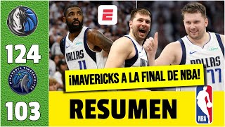 DALLAS MAVERICKS AVANZÓ A FINAL NBA al eliminar a MINNESOTA TIMBERWOLVES Chocarán vs CELTICS  NBA [upl. by Morita908]