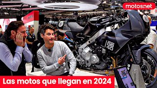 ¡Las motos que llegan en 2024  Novedades Salón de Milán EICMA 2023  motosnet [upl. by Harraf712]