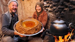 Lovely old couple lifestyle cooking delicious local foodVillage Life Afghanistan [upl. by Noseimaj]