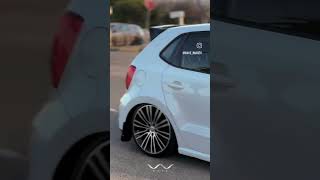 Polo tsi stance MsentizChannel volkswagen automobile stance static stanced funny shorts [upl. by Mihar376]