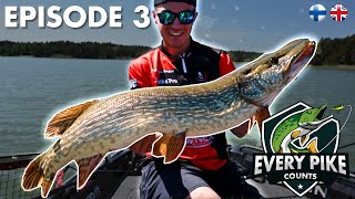 EVERY PIKE COUNTS 2022 with Happy Angler  Episode 3  ENG  FIN [upl. by Nava]