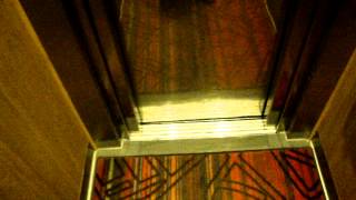 Old modernized Magnusson Traction elevatorlift at Scandic Hotel Norra Bantorget Stockholm Sweden [upl. by Imled]