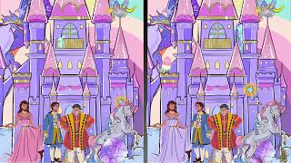 FIND THE 8 DIFFERENCES GAME A Fairy Tale Day [upl. by Fransis800]