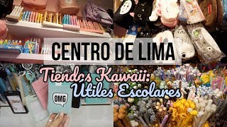 CENTRO DE LIMA ÚTILES ESCOLARES KAWAII 2019  SORTEO TERMINADO  Claudiacabreral [upl. by Lauber]