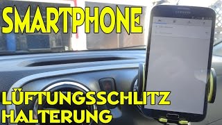 quotOMAKER SMARTPHONE HALTERUNG FÜR AUTO LÜFTUNGSSCHLITZEquot Vorstellung [upl. by Attej297]