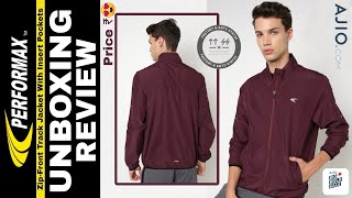 Best Jacket Under ₹500🔥PERFORMAX  ZipFront Track Jacket With Insert Pocket  2023  Unboxing It [upl. by Custer631]