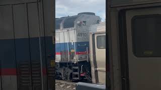 NJT 51 departing Secaucus Junction with Metro North 4910 leading [upl. by Alyled372]