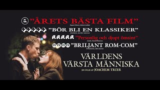 VÄRLDENS VÄRSTA MÄNNISKA av Joachim Trier  trailer  TriArt Film [upl. by Durrace]