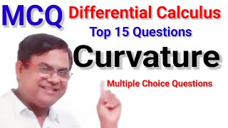 MCQ Curvature Differential Calculus Multiple choice questions CURVATURE [upl. by Eirrok833]