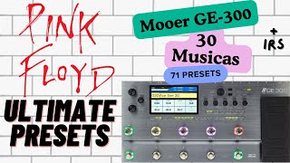 Pink Floyd Ultimate Presets Mooer GE300300 Lite [upl. by Yelehsa]