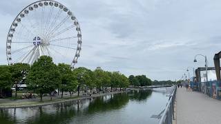 Stroll along the St Lawrence River in Montreal [upl. by Torr]