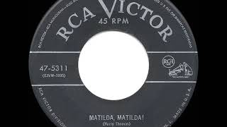 1953 HITS ARCHIVE Matilda  Harry Belafonte 1953 version [upl. by Nauqan]