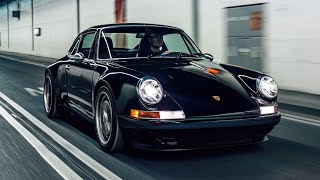 This is a 400bhp lightweight air cooled restomod 964 Porsche 911 [upl. by Arbba]