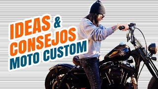 ✅CONSEJOS para 👉CUSTOMIZAR🤘moto CUSTOM [upl. by Einnal]