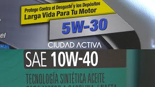 ¿QUÉ ACEITE DEBEMOS UTILIZAR 5W30 O 10W40 [upl. by Wivestad]