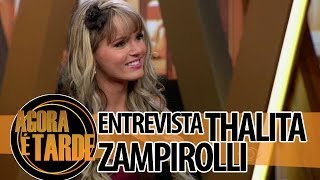 Entrevistada de Hoje Thalita Zampirolli [upl. by Ymmas965]