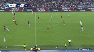 ¡GOL DE VALENTÍN CASTELLANOS 😲⚽️  Lazio 11 Milan  SerieAenFOX [upl. by Templa691]