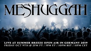 Meshuggah  Live at Summer Breeze Open Air in Germany 2019 [upl. by Direj577]