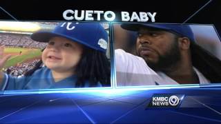 Johnny Cueto baby becomes social media star [upl. by Padraic]