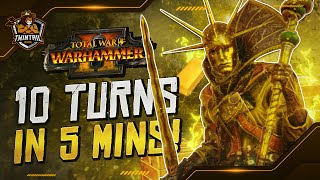 Balthasar Gelt  First 10 Turns Guide in 5 Mins Total War Warhammer 2 VH  ME [upl. by Llerral]