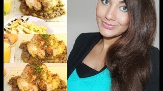 Djaj mhamerدجاج محمر Poulet roti Chicken Mhammar [upl. by Herzberg4]