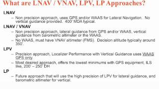 Understanding WAAS amp LPV What is LPV [upl. by Ymerej23]