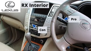 Lexus RX interior pros and cons [upl. by Acinoev]