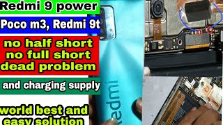 Redmi 9 power dead problem  Poco m3 9t dead and charging problem solution [upl. by Kreindler561]