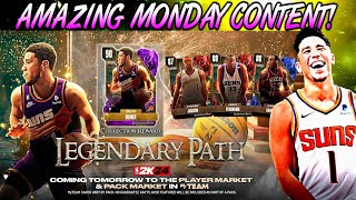 AMETHYST DEVIN BOOKER DROPS IN THE MORNING NBA 2k24 Myteam Grind LIVE [upl. by Ariela]