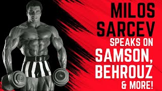 MILOS SARCEV speaks about SAMSON and BEHROUZ The Ronline Report [upl. by Tris]