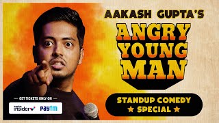 Angry Young Man  Aakash Gupta  Standup Comedy Special  Official Trailer [upl. by Adnerb]